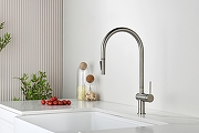 Смеситель для кухни AQUAme Cucina AQM9901BN цвет Никель шлифованный-8