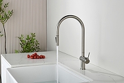 Смеситель для кухни AQUAme Cucina AQM9901BN цвет Никель шлифованный-9