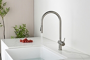 Смеситель для кухни AQUAme Cucina AQM9901BN цвет Никель шлифованный-10