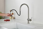 Смеситель для кухни AQUAme Cucina AQM9901BN цвет Никель шлифованный-12