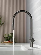Смеситель для кухни AQUAme Cucina AQM9901GM цвет Оружейный металл-1