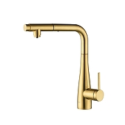 Смеситель для кухни AQUAme Cucina AQM9902BG цвет Шлифованное золото