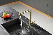 Смеситель для кухни AQUAme Cucina AQM9902BG цвет Шлифованное золото-15