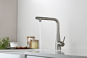 Смеситель для кухни AQUAme Cucina AQM9902BN цвет Никель шлифованный-4