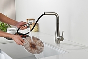 Смеситель для кухни AQUAme Cucina AQM9902BN цвет Никель шлифованный-15