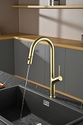 Смеситель для кухни AQUAme Cucina AQM9905BG цвет Шлифованное золото-3