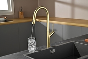 Смеситель для кухни AQUAme Cucina AQM9905BG цвет Шлифованное золото-8
