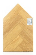 Ламинат First Floor Английская ёлка Дуб Твилль 1F438 (A + B) 750х125х8 мм
