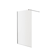 Душевая перегородка Knotlor 120 WI120CG0C профиль Хром стекло прозрачное