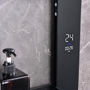 Душевая система Black&White Gravity GH-9005N-MB 9005NMB с термостатом цвет Черный матовый-4