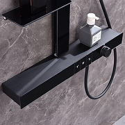 Душевая система Black&White Gravity GH-9005N-MB 9005NMB с термостатом цвет Черный матовый-5