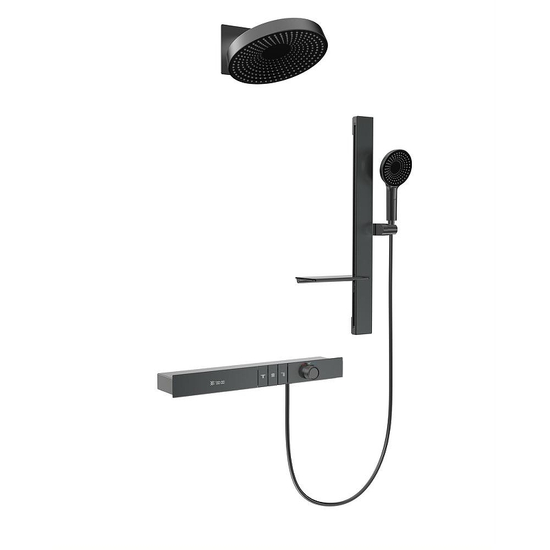 Душевая система Black&White Gravity GH-9025N-GM 9025NGM 