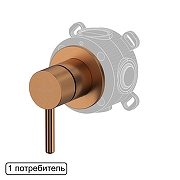 Смеситель для душа Whitecross Y copper brushed Y1241CPB цвет Медь брашированная