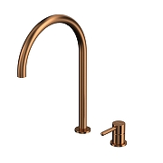 Смеситель для раковины Whitecross Y copper brushed Y1218CPB цвет Медь брашированная