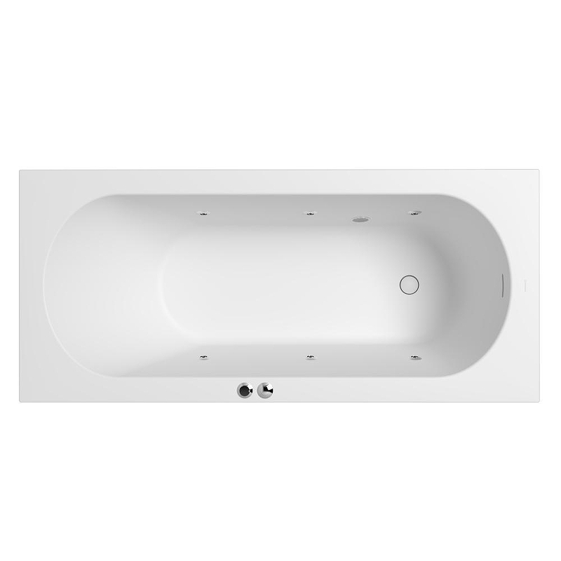 Ванна из искусственного камня Whitecross Gin 170x75 0217.170075.200.SOFT.CR 