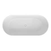 Ванна из искусственного камня Whitecross Tawna 165x80 0218.165080.200BP цвет Белый матовый-2