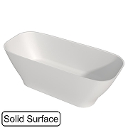 Ванна из искусственного камня Whitecross Clover 170x72 0220.170072.200BP цвет Белый матовый