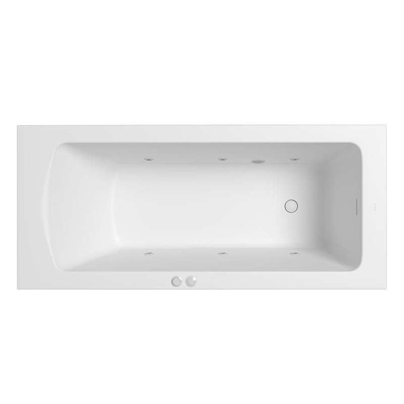 Ванна из искусственного камня Whitecross Coin 170x75 0224.170075.200.SOFT.WH 