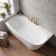 Ванна из искусственного камня Whitecross Magnet 170x80 L 0226.170080.200L цвет Белый матовый-2