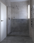 Душевой лоток PlastBrno Design 2 55 SZH2550 с решеткой цвет Хром-4