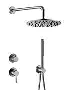 Душевая система Benesque Lumiere 21014902 цвет Никель брашированный