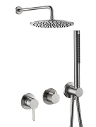 Душевая система Benesque Lumiere 21015302 цвет Никель брашированный