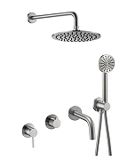 Душевая система Benesque Lumiere 21017002 цвет Никель брашированный