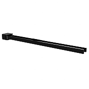 Полотенцедержатель Bemeta Nero 135004100 двойной, поворотный цвет Черный