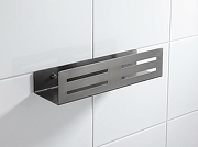 Металлическая полка Benesque Lumiere 70010203 цвет Черный брашированный-1