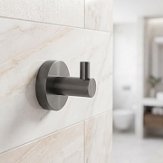 Крючок Benesque Lumiere 70010303 цвет Черный брашированный-1