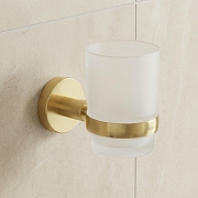Стакан для зубных щеток Benesque Lumiere 70010704 цвет Латунь брашированная-1