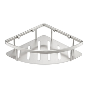 Полка корзина Benesque Lumiere 70010902 угловая цвет Никель брашированный
