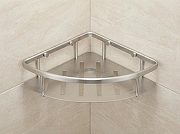 Полка корзина Benesque Lumiere 70010902 угловая цвет Никель брашированный-1
