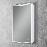 Зеркальный шкаф Art&Max Merano 50 L AM-Mer-500-800-1D-L-DS-F с подсветкой цвет Белый-3