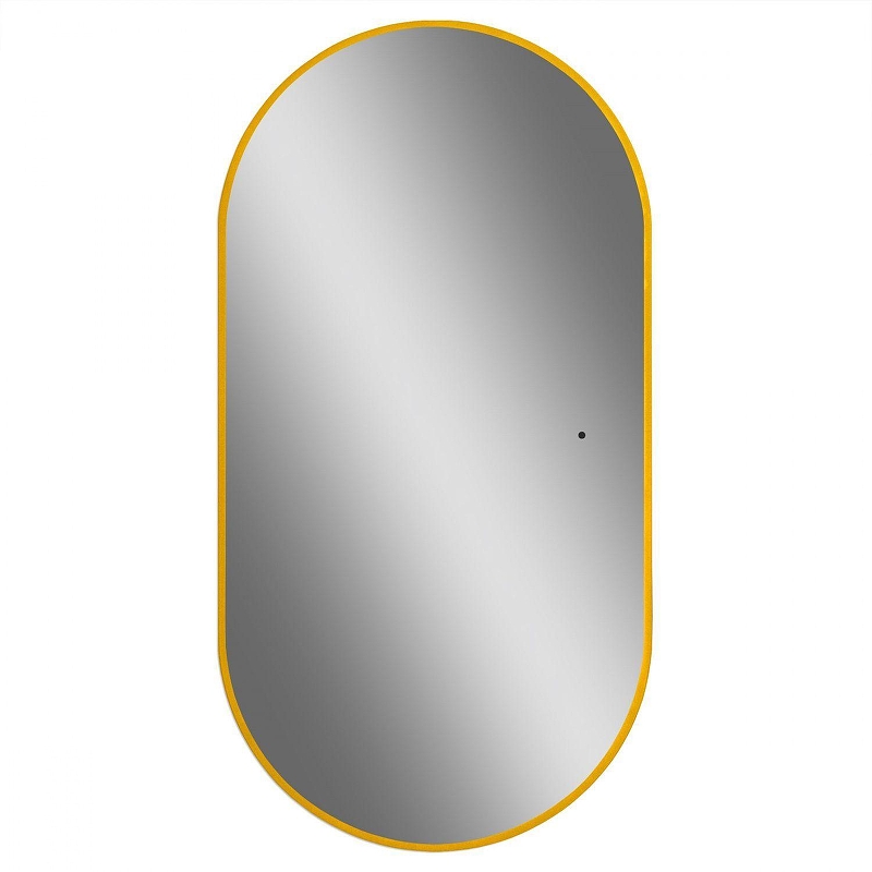 Зеркало Art&Max Torino 55 AM-Tor-550-1050-DS-Gold с подсветкой 