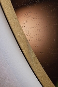Зеркало Art&Max Torino 55 AM-Tor-550-1050-DS-Gold с подсветкой цвет Золото с бесконтактным выключателем-4