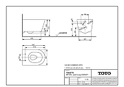 Унитаз подвесной Toto RP CW552RMUNW1 цвет Белый без сиденья-3