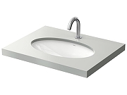 Раковина встраиваемая снизу Toto TL 60 LW1506JU#W цвет Белый