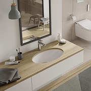 Раковина встраиваемая снизу Toto TL 60 LW1506JU#W цвет Белый-1