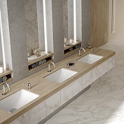Раковина встраиваемая снизу Toto Public 50 LW1535Y цвет Белый-3