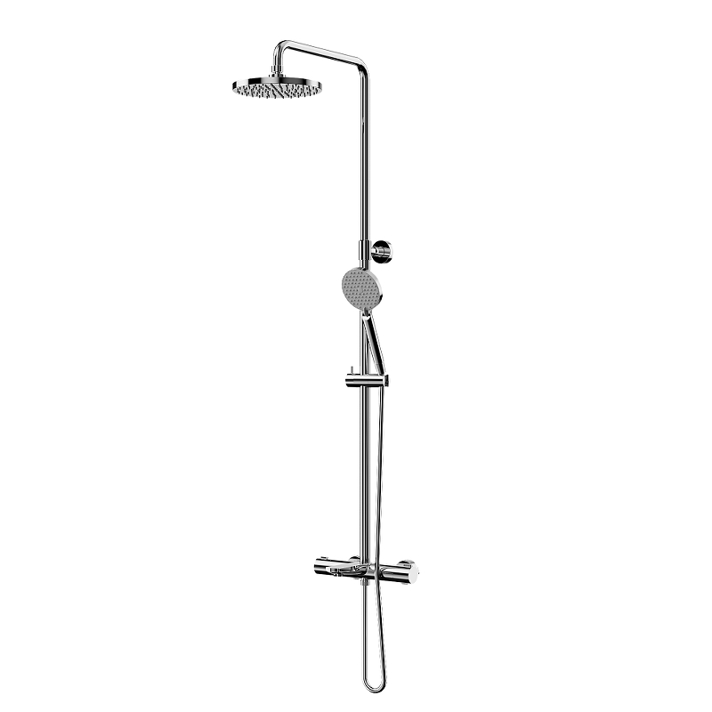 Душевая система Paini Nove 09CR687THD250F3D110 с термостатом 