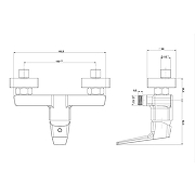 Душевая система Paini Bari RTCRSET42V1RS цвет Хром-5