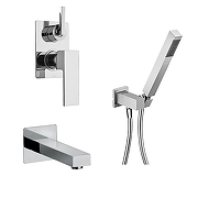 Смеситель для ванны Paini Grazia 21CRSET26911BATH цвет Хром