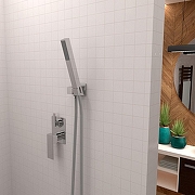 Смеситель для ванны Paini Grazia 21CRSET26911BATH цвет Хром-3