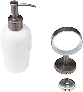 Дозатор для жидкого мыла Allen Brau Priority 6.31006-MG цвет Графит брашированный-2