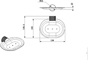 Мыльница Allen Brau Priority 6.31C04-31 цвет Черный матовый-1