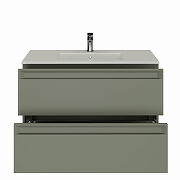 Тумба под раковину Allen Brau Eclipse 2.0 100 1.E1003.CGM2.0 подвесная цвет Олива матовая-2