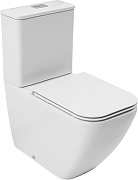 Унитаз-компакт Allen Brau Liberty 4.33013.20 цвет Белый с бачком и сиденьем Микролифт