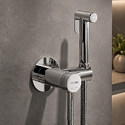 Гигиенический душ со смесителем WasserKRAFT Мюриц (Muritz) 9838 цвет Хром-1