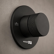 Переключатель потоков WasserKRAFT Мюриц (Muritz) 98DVR2MB цвет Черный матовый-1